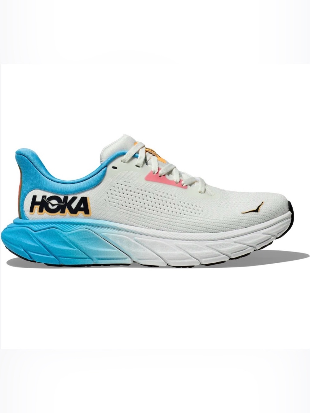 HOKA Women’s Gray & Blue Running Shoe